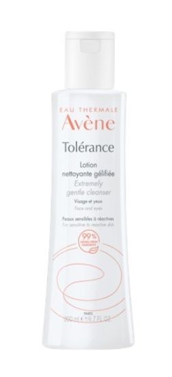 Avene Lozione Detergente in Gel Pelli Intolleranti 200ml | Lozione Detergente con Acqua Termale, ideale per pelli sensibili e delicate.