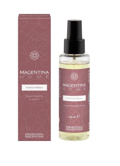 Magentina Home Fiori di Fresia Spray Ambiente e Tessuti 100ml | Profumatore per Ambiente e Tessuti.