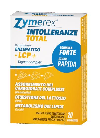 Zymerex intolleranze total 20 compresse