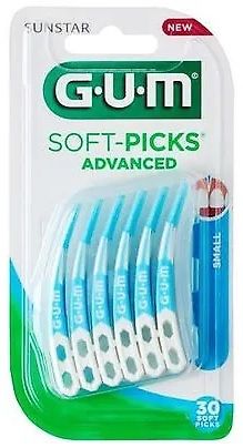 Sunstar Gum Soft-Picks Advanced S 30 pezzi | Igiene Orale.