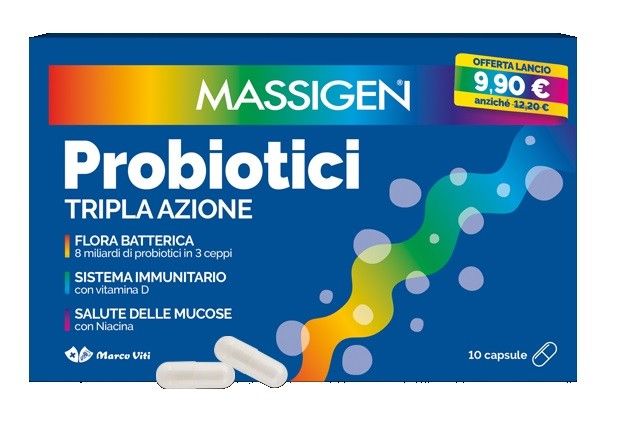 Massigen probiotici 10 capsule
