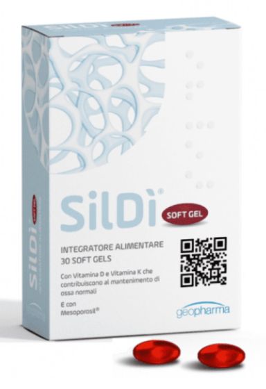 SILDì Geopharma 30 Soft Gels | Integratore Vitamina D e Vitamina K.