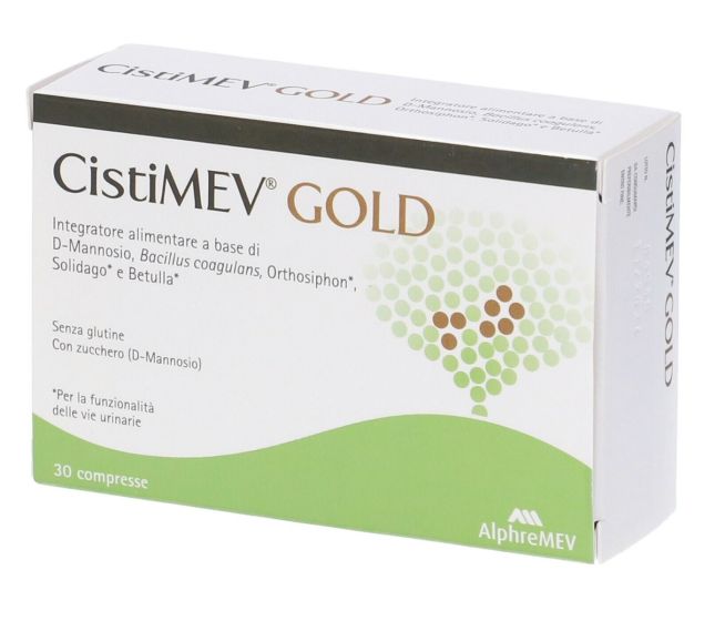Cistimev Gold Agave 30 Compresse | Integratore per Cistite e Vie Urinarie.