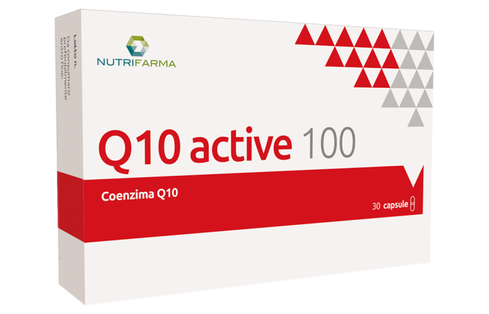 Q10 Active Aqua Viva Integratore Antiossidante 20 capsule.