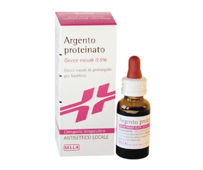 Argento proteinato sella 0,5% 10ml