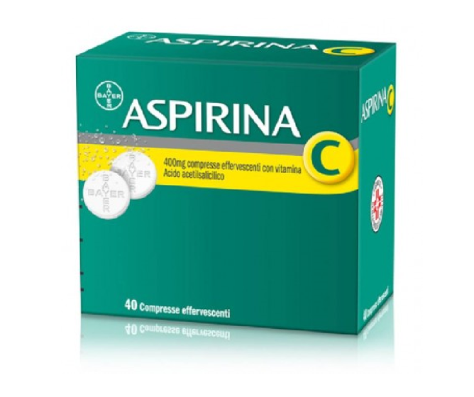 Aspirina c 40 compresse effervescenti
