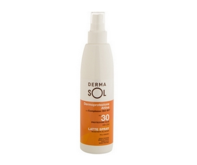 Dermasol latte spray protezione alta spf 30