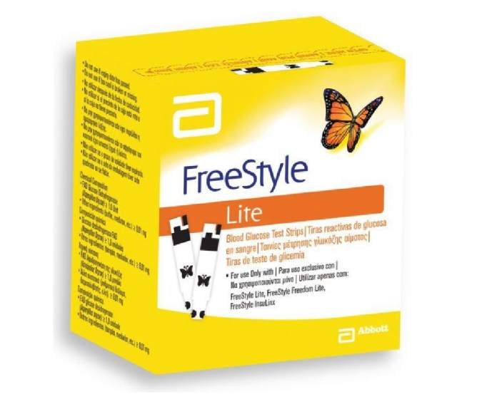 Freestyle lite glicemia 25 strisce abbott