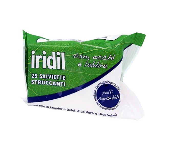 Iridil salviette struccanti 25 pezzi