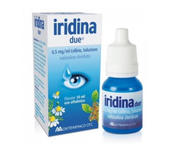 Iridina due collirio 10ml montefarmaco