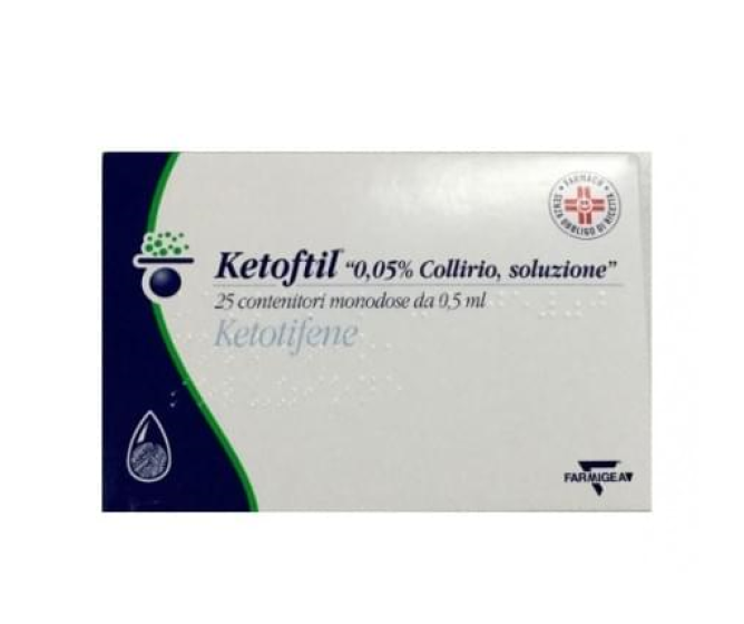 Ketoftil monodose 25 flaconcini