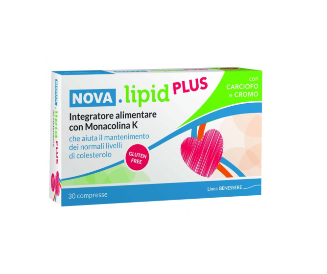 Nova lipid plus 30 compresse