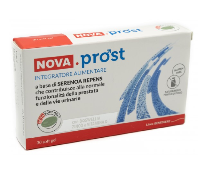 Nova Prost Integratore per l'Ipertrofia Prostatica 30 Capsule 