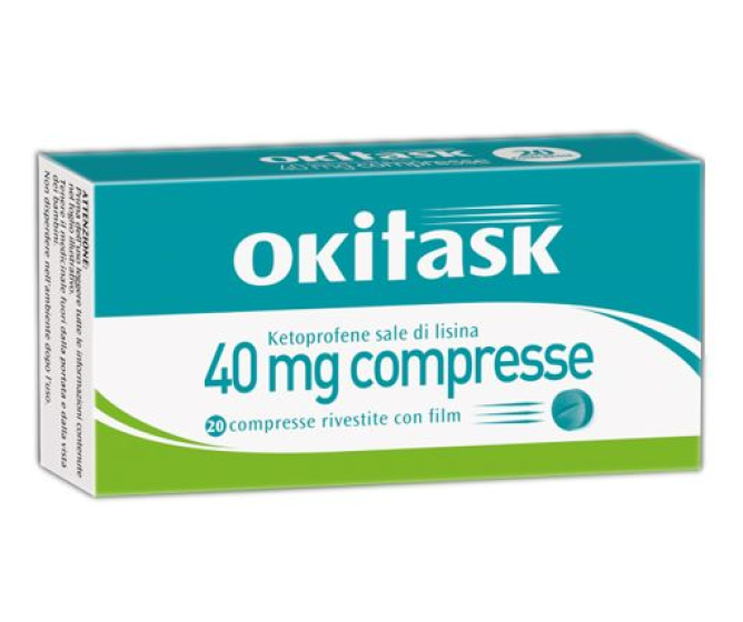 Okitask 20 compresse mal di testa