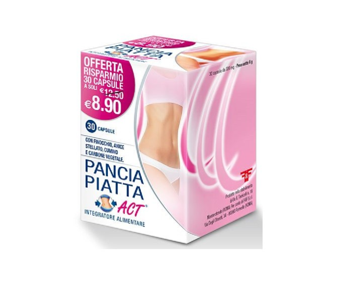 Pancia piatta act 30 capsule