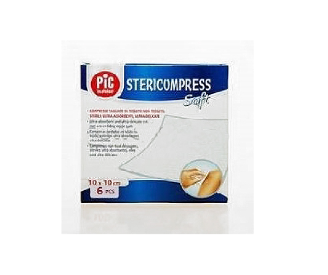 Pic garze stericompress soft 10 x 10 cm 6garze