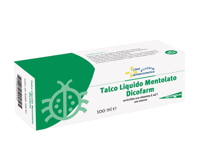 Talco liquido mentolato dicofarm 100ml