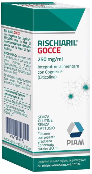 Rischiaril Gocce per la Memoria Piam Farmaceutici 30 ml.