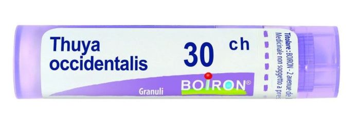 Thuya Occidentalis 30CH Granuli Boiron | Rimedi omeopatici granuli sublinguali.