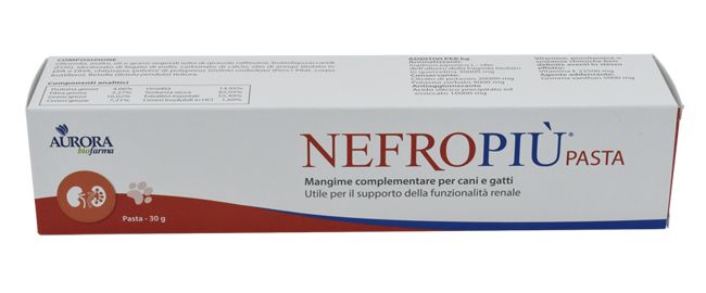 Nefropiù Pasta Veterinaria Funzionalità Renale 30 grammi.