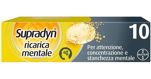 Supradyn Ricarica Mentale 10 compresse effervescenti