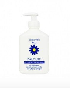 Camomilla Blu Detergente Intimo Daily Use pH 5.5 | Detergente Intimo per Uso Quotidiano.