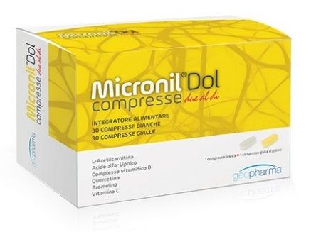 Micronil Dol Integratore Nervi 60 Compresse | Integratore per il Benessere dei Nervi.