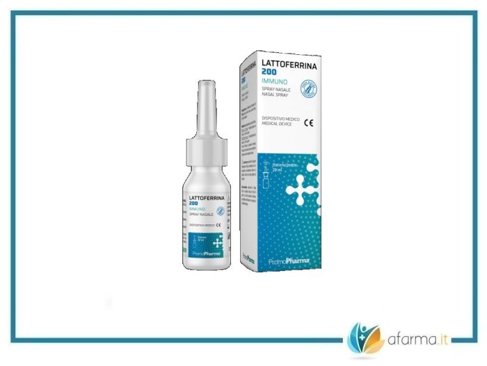 Lattoferrina 200 immuno spray nasale promopharma