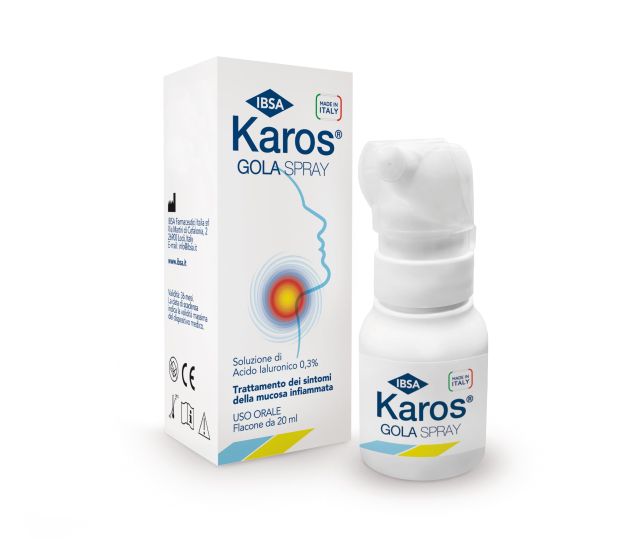 Karos Spray Orale Acido Ialuronico 0,3% 20 ml.