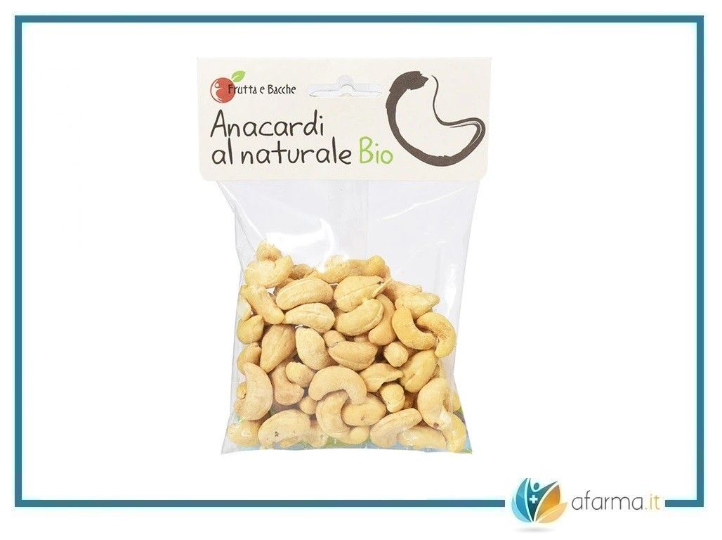 Anacardi bio naturali 90g euro company