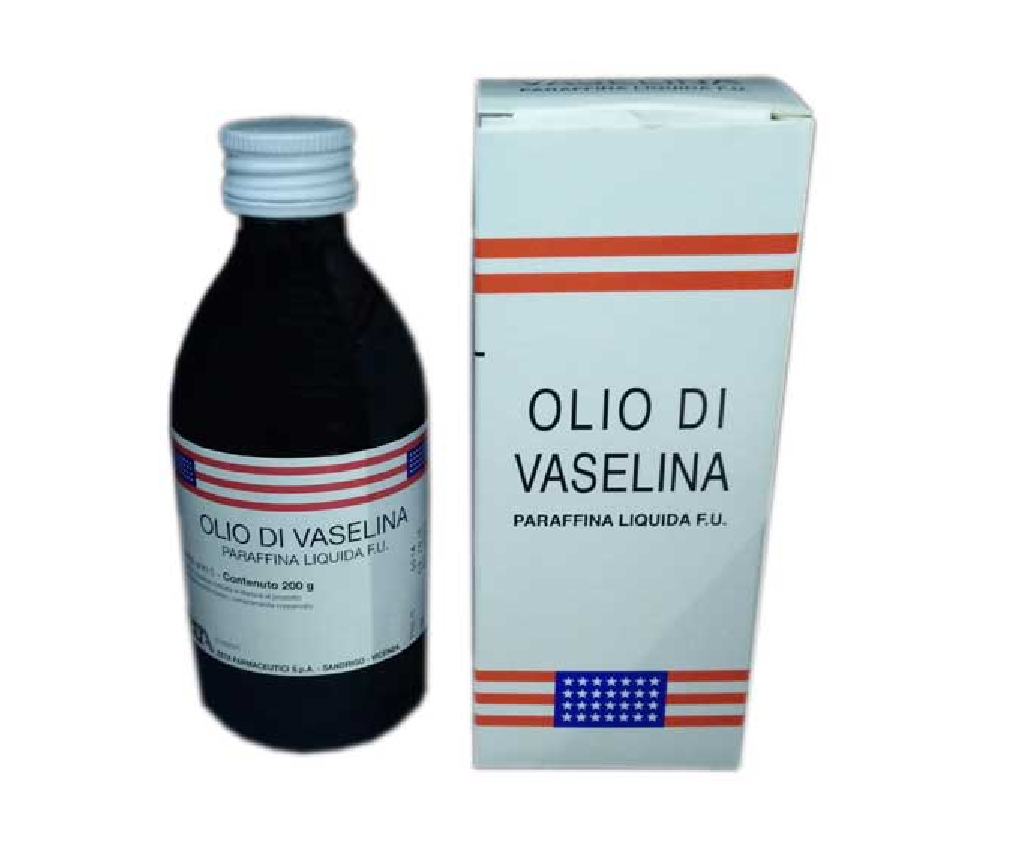 Paraffina liquida olio di vaselina 200 grammi