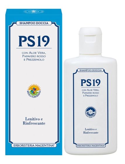 Ps19 Shampoo Doccia 200 ml - Detergente delicato per corpo e capelli