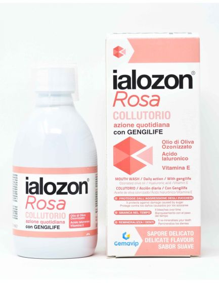 Ialozon Rosa Collutorio per le Gengive Azione Quotidiana 300 ml | Afarma.it.