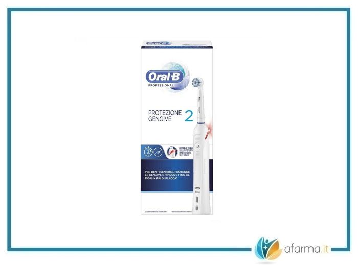 Oralb spazzolino elettrico power pro 2 protezione gengive