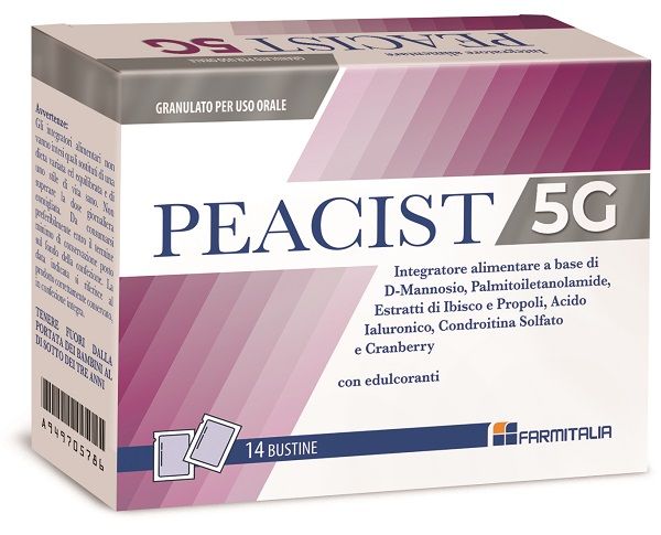 Peacist 5G Integratore con D-Mannosio e Pea 14 bustine | Afarma.