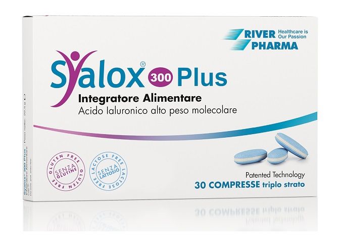 Syalox 300 Plus - 30 Compresse di Acido Ialuronico|per migliorare la flessibità quotidiana.