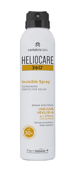 Heliocare 360 Spray Protettivo Solare Invisibile SPF50+ | Spray Solare Protezione molto Alta.