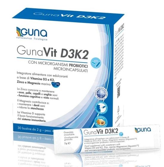 Guna gunavit d3 k2 30 stick orali 2g
