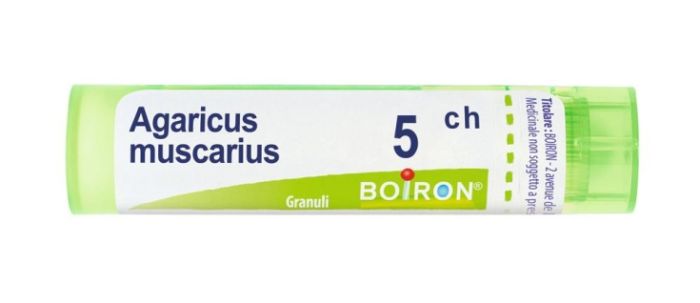 Agaricus Muscarius Boiron 5CH Granuli Omeopatici 4g | Tutta l'Omeopatia Boiron su Afarma.it.
