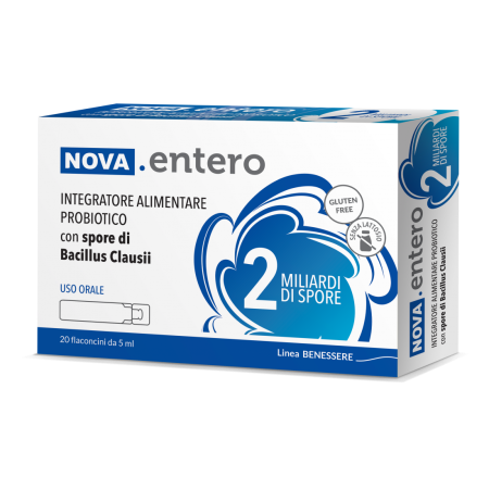 Nova Entero Fermenti Lattici 2 miliardi 10 flaconcini.