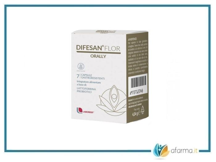 Difesan flor orally 7 capsule gastroresistenti