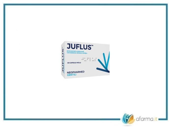 Juflus integratore prostata 30 capsule molli