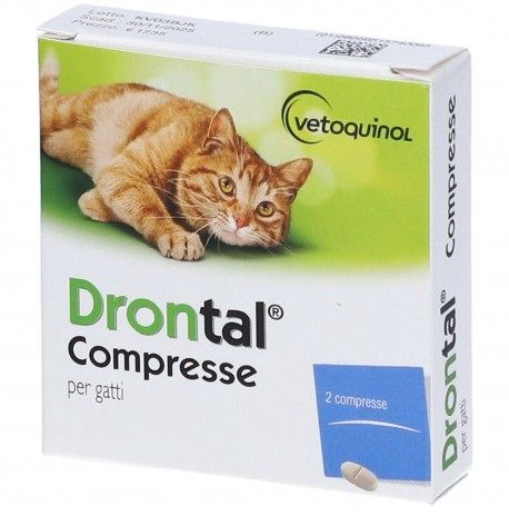 Drontal Gatto 2 Compresse per Sverminare
