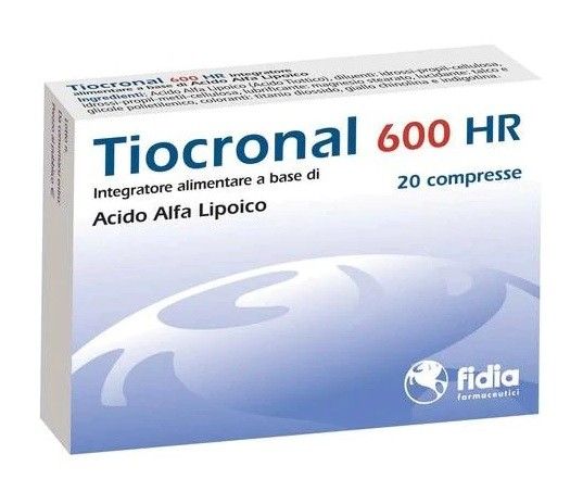 Tiocronal 600hr 20 compresse