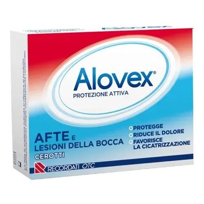 Alovex Protezione Attiva Cerotti per le Afte 15 pezzi | Afarma.