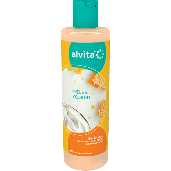 Alvita Gel Doccia Miele e Yogurt 300 ml.