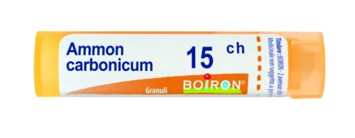 Ammonium Carbonicum Boiron 15CH Granuli Omeopatici 4g | Tutta l'Omeopatia Boiron su Afarma.it.