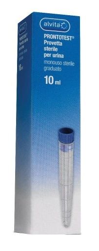 Alvita Prontotest Provetta Contenitore Urine 10 ml | Contenitore sterile urine.