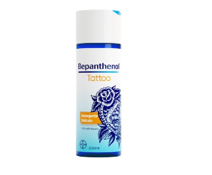 Bepanthenol tattoo detergente per tatuaggi
