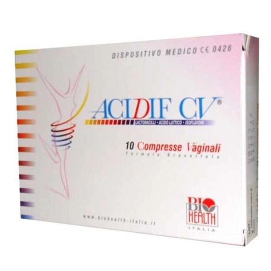 Acidif cv 10 compresse vaginali